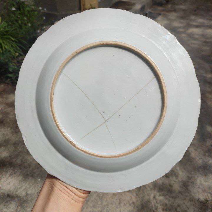 Plato Chino Periodo Yongzheng (1722-1735) Famille rose Compania de las Indias