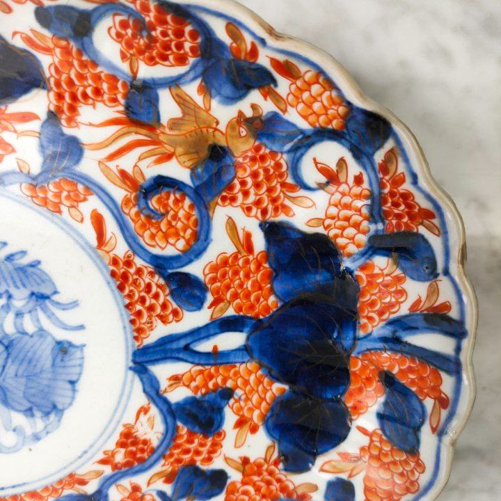 Plato Japonés Imari periodo Meiji s.XIX