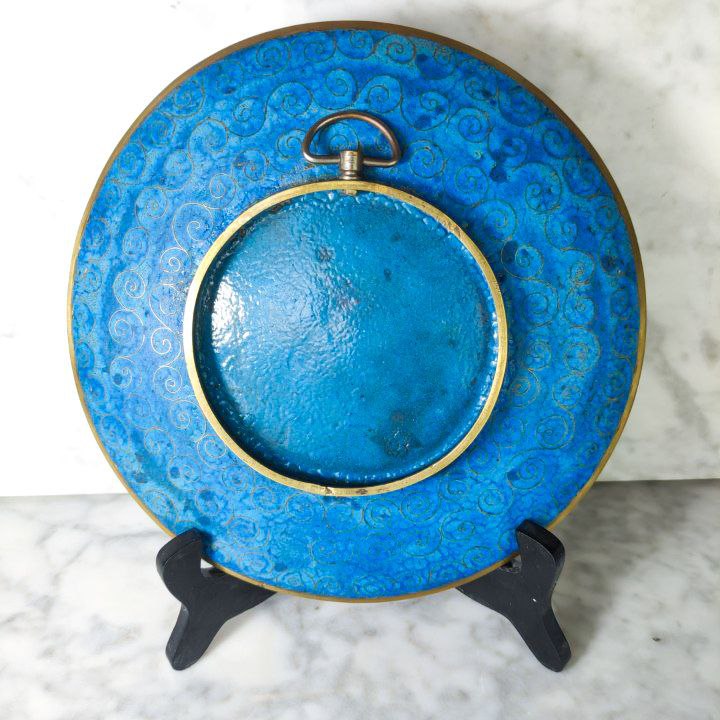 Plato Japonés de Cloisonné Periodo Meiji (1868-1911)
