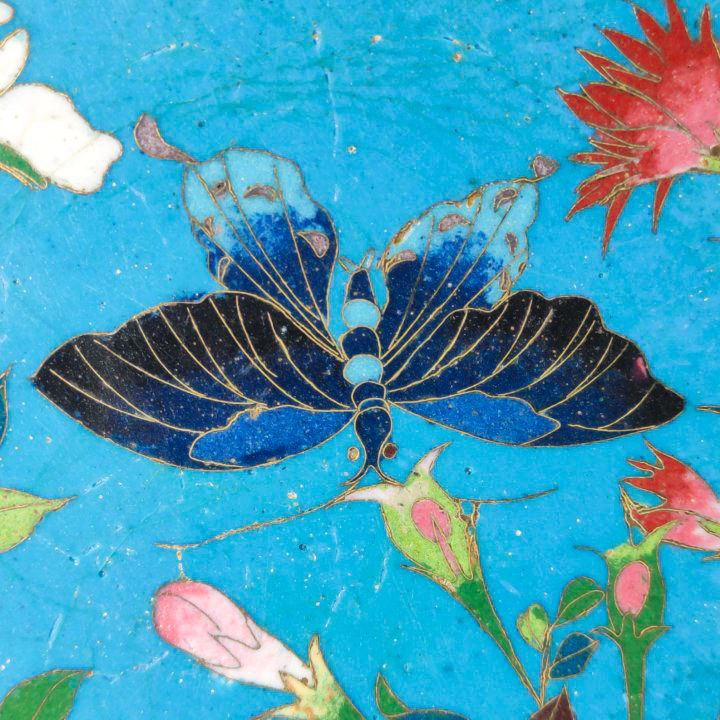Plato Japonés de Cloisonné Periodo Meiji (1868-1911)