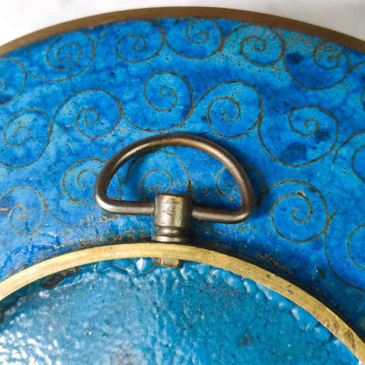 Plato Japonés de Cloisonné Periodo Meiji (1868-1911)