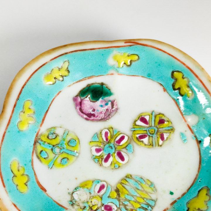 Copa de Ofrendas China Periodo Tonzghi  (1861-1875)