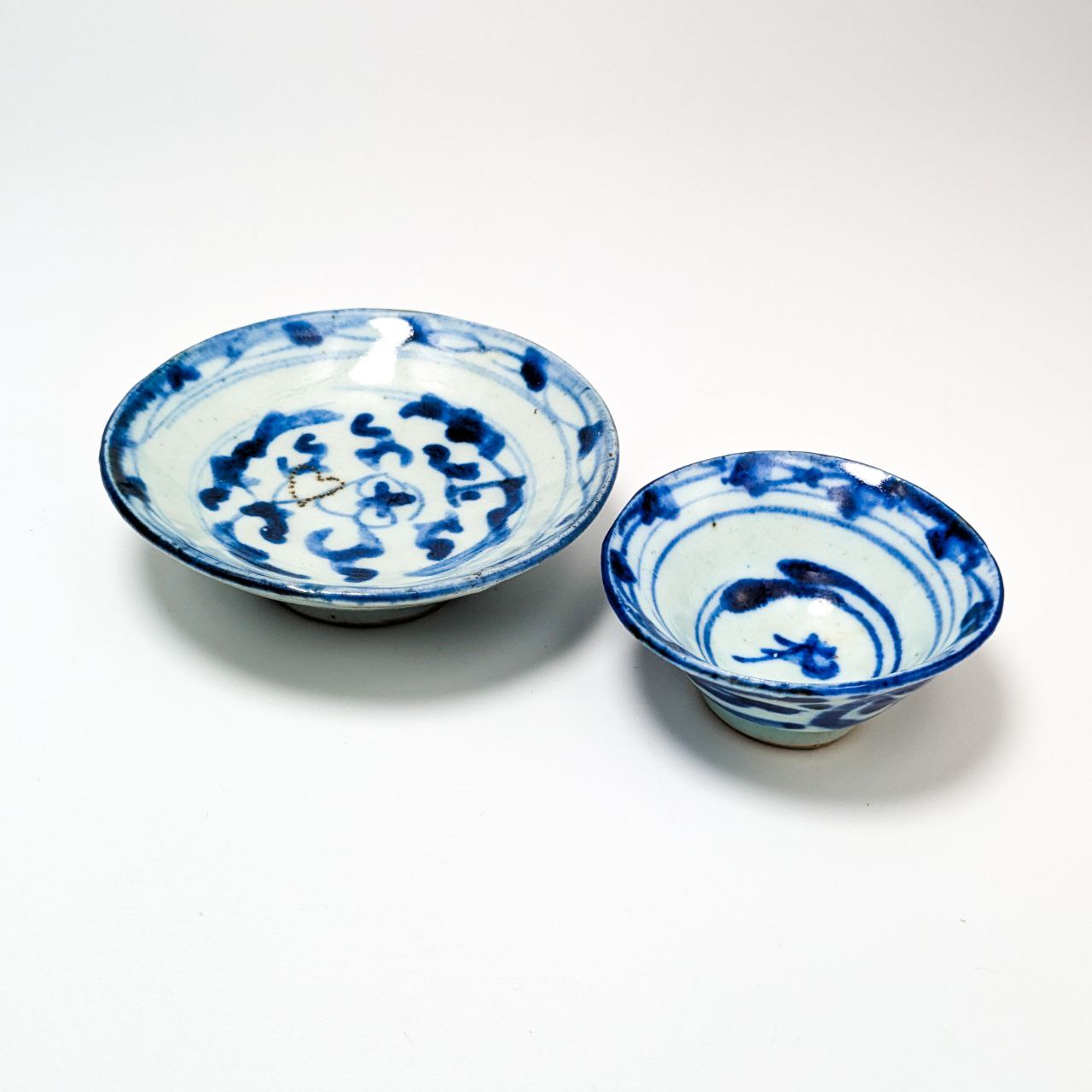 Recipientes Chinos de Porcelana Celadón Periodo Daoguang (1820-1850) Dinastía Qing