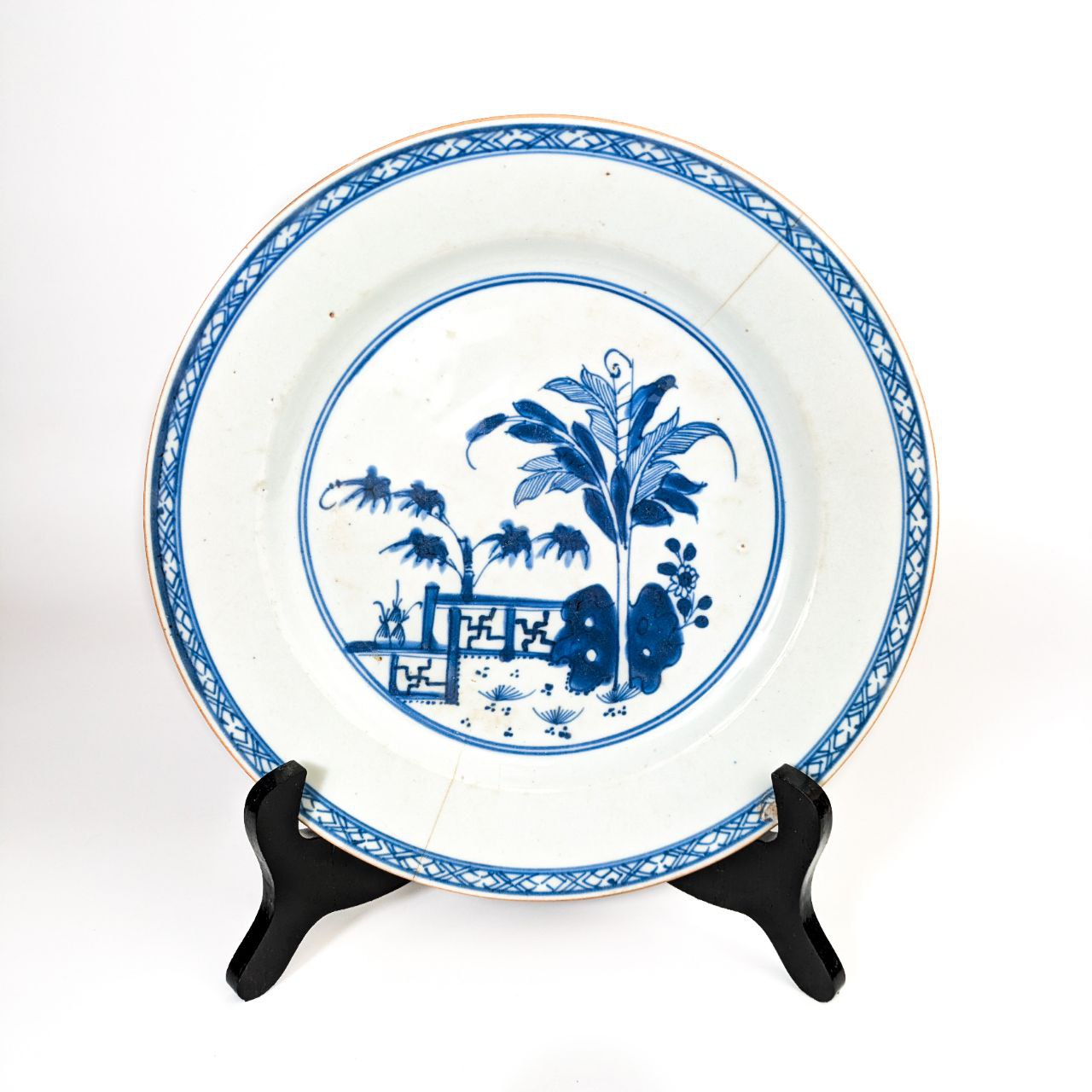 Plato Chino compania de Indias periodo Qianlong (1736-1795) dinastía Qing