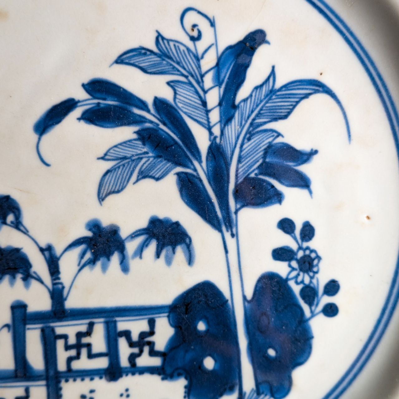 Plato Chino compania de Indias periodo Qianlong (1736-1795) dinastía Qing