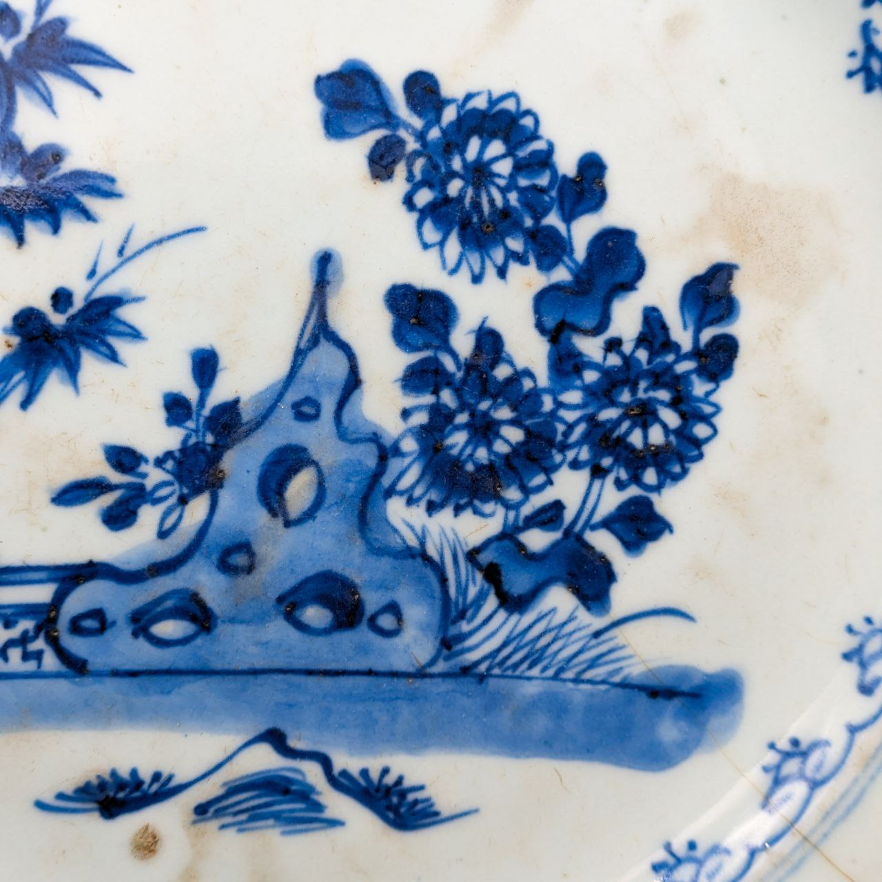 Plato Chino compania de Indias periodo Qianlong (1736-1795) dinastía Qing