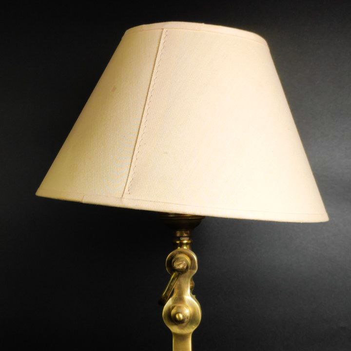 Lámpara en forma de Ancla Marinera de bronce estilo art decó c.1960