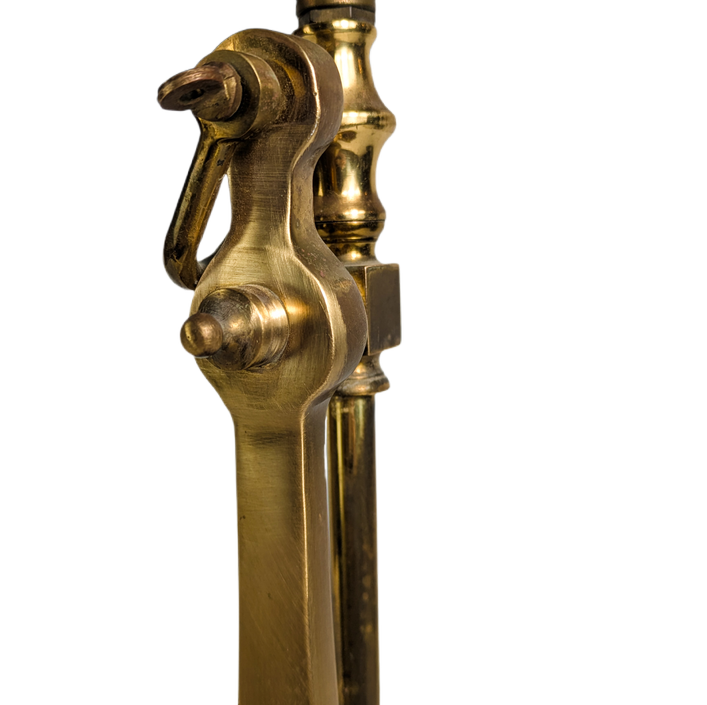 Lámpara en forma de Ancla Marinera de bronce estilo art decó c.1960