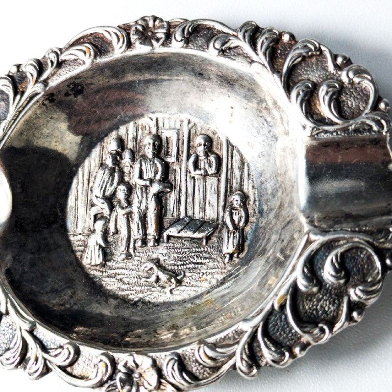 Cenicero Bañado en Plata, Paises Bajos