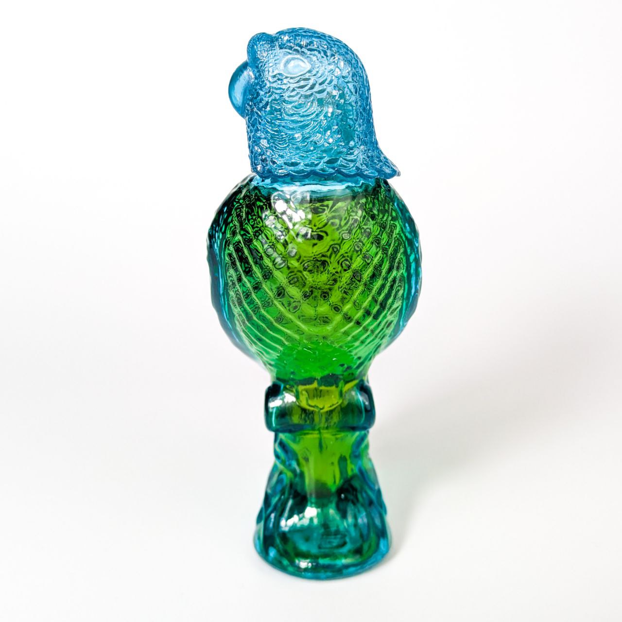 Botella vintage de colonia Avon Island Parakeet Moonwind c.1970