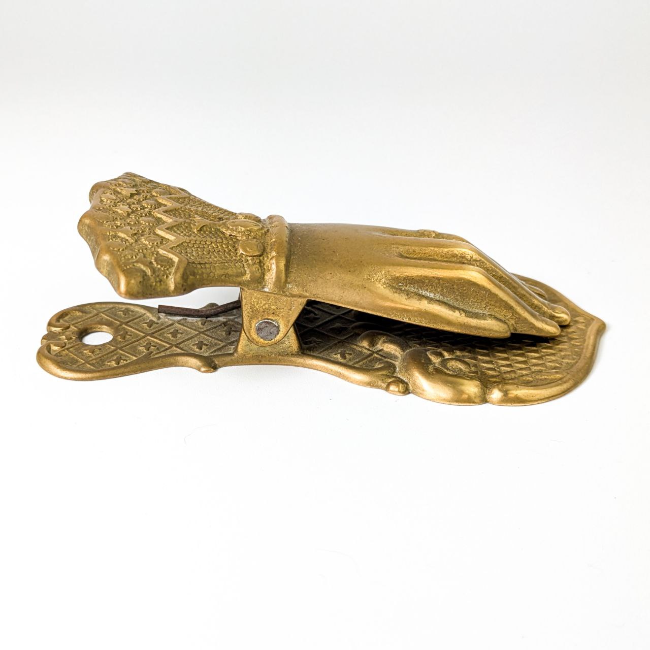 Sujetapapeles en forma de Mano Victoriano finales s.XIX