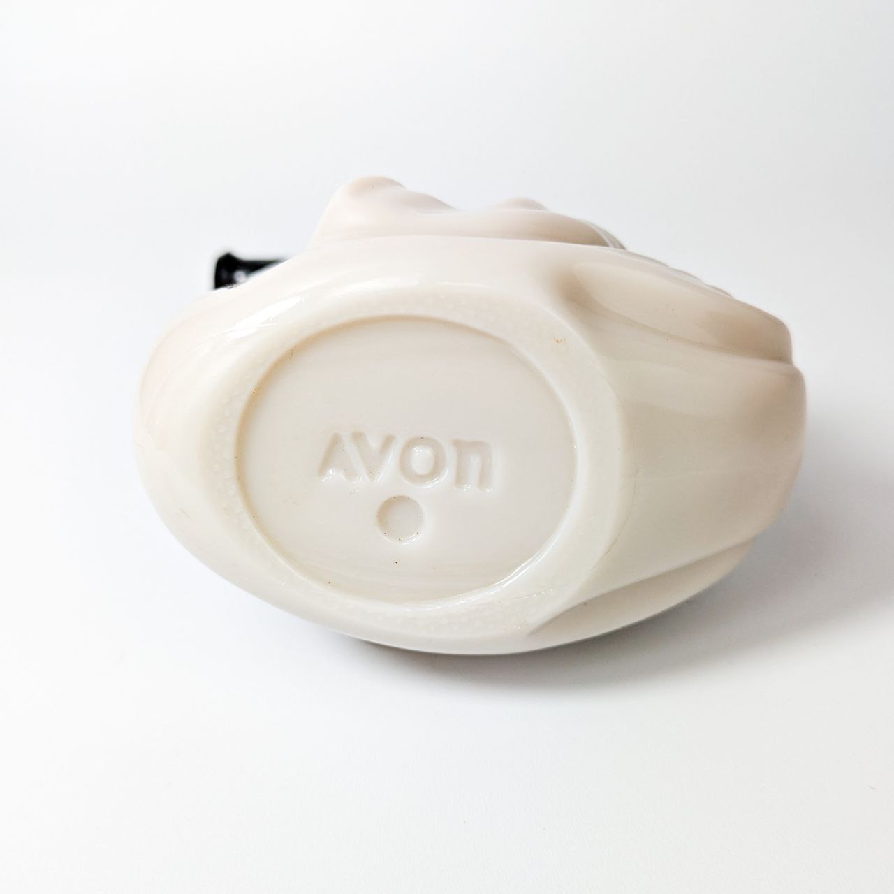 Frasco de Loción de Avon en forma de Pipa y Bulldog c.1970