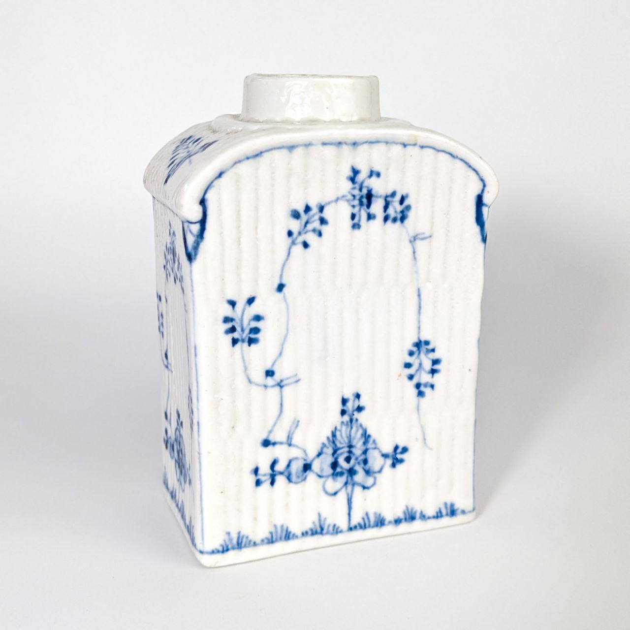 Caja de té de porcelana estilo Meissen, Alemania c.1900