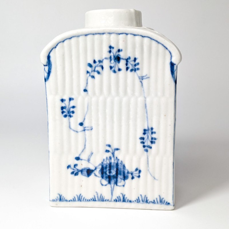 Caja de té de porcelana estilo Meissen, Alemania c.1900