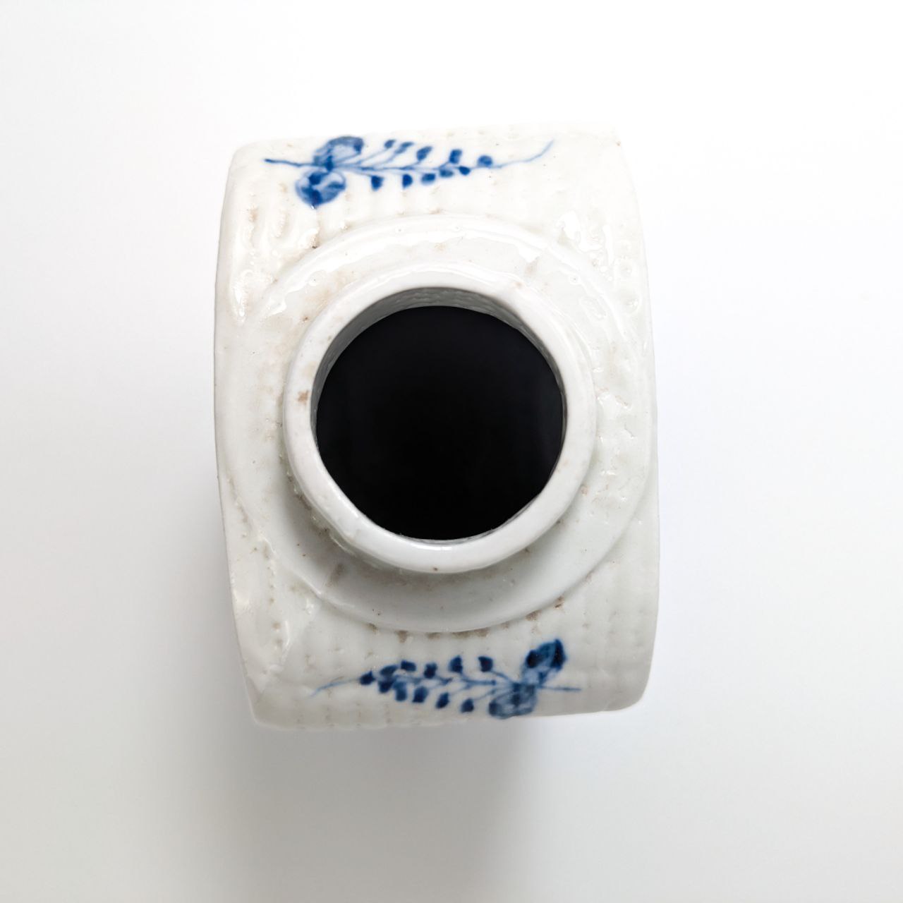 Caja de té de porcelana estilo Meissen, Alemania c.1900