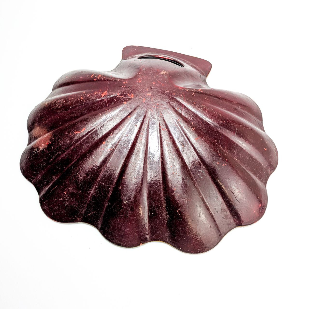 Vaciabolsillos de papier maché lacado Segundo Imperio Napoleón III c.1860