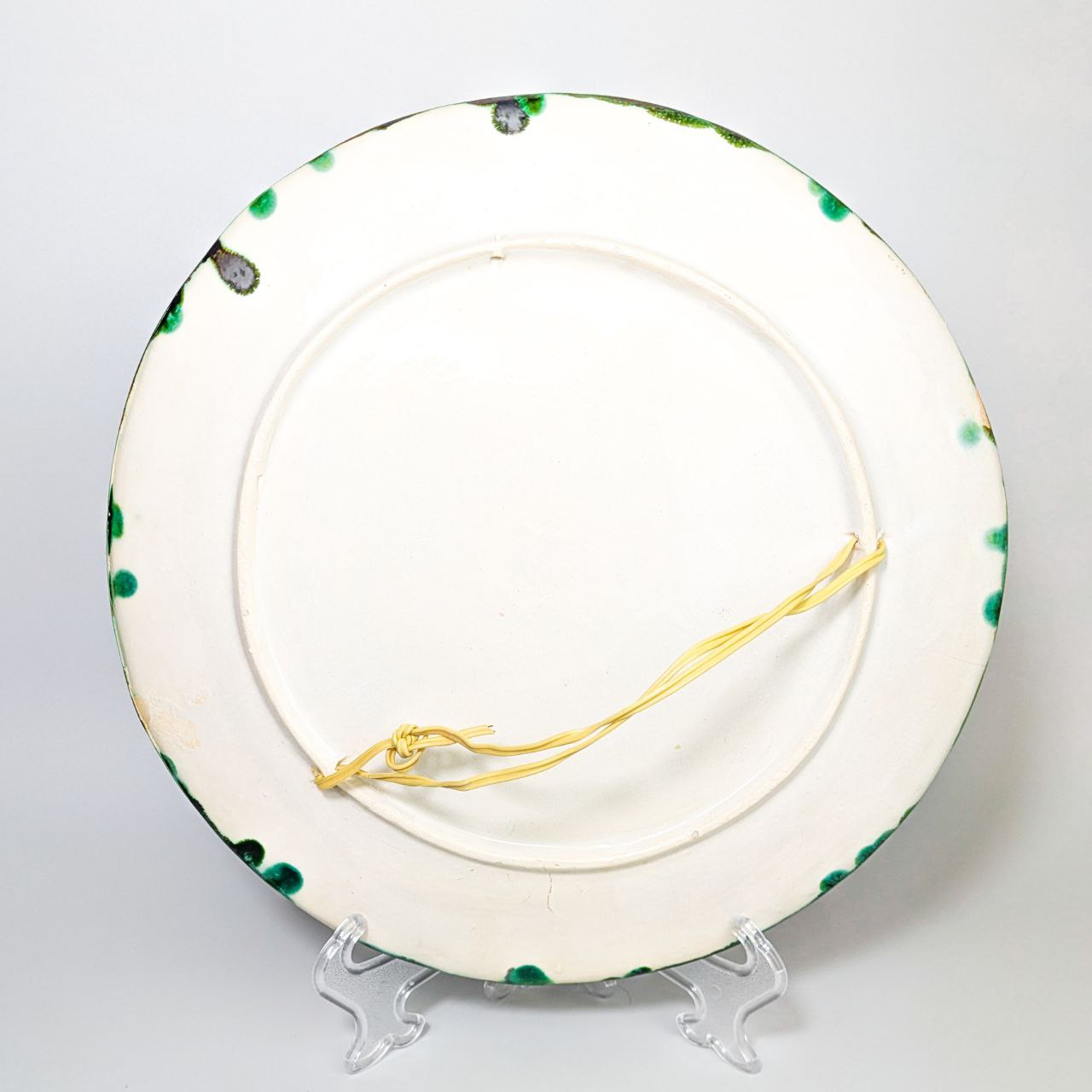 Plato de Mayólica Portuguesa con cangrejo c.1980