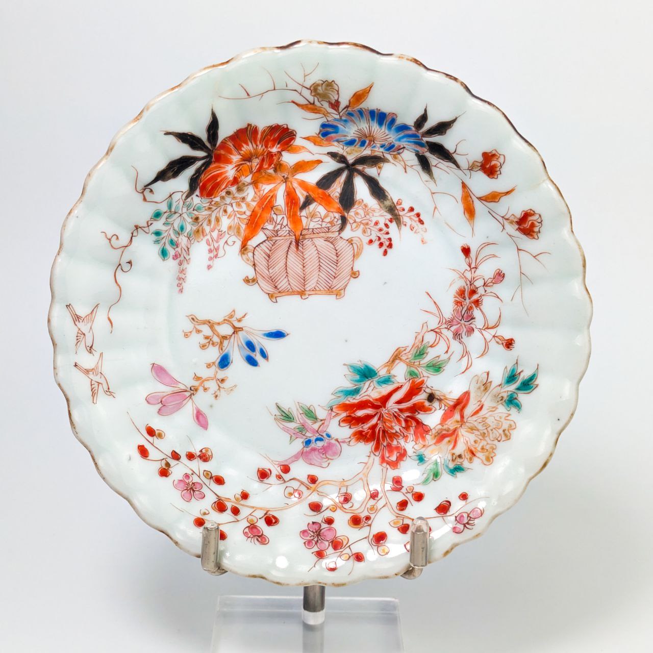 Plato Japonés de Porcelana Periodo Meiji (1868-1911)