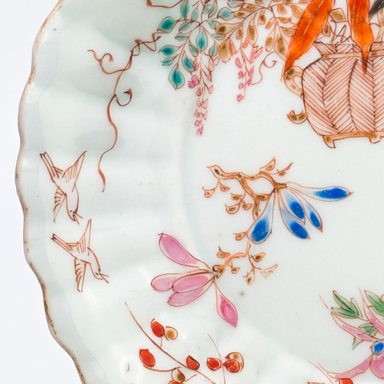 Plato Japonés de Porcelana Periodo Meiji (1868-1911)