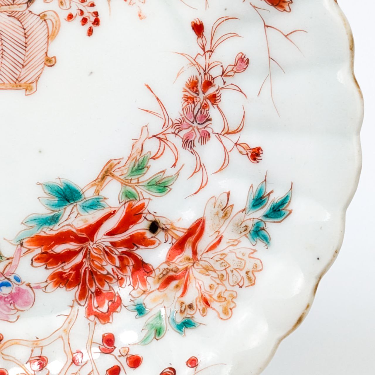 Plato Japonés de Porcelana Periodo Meiji (1868-1911)