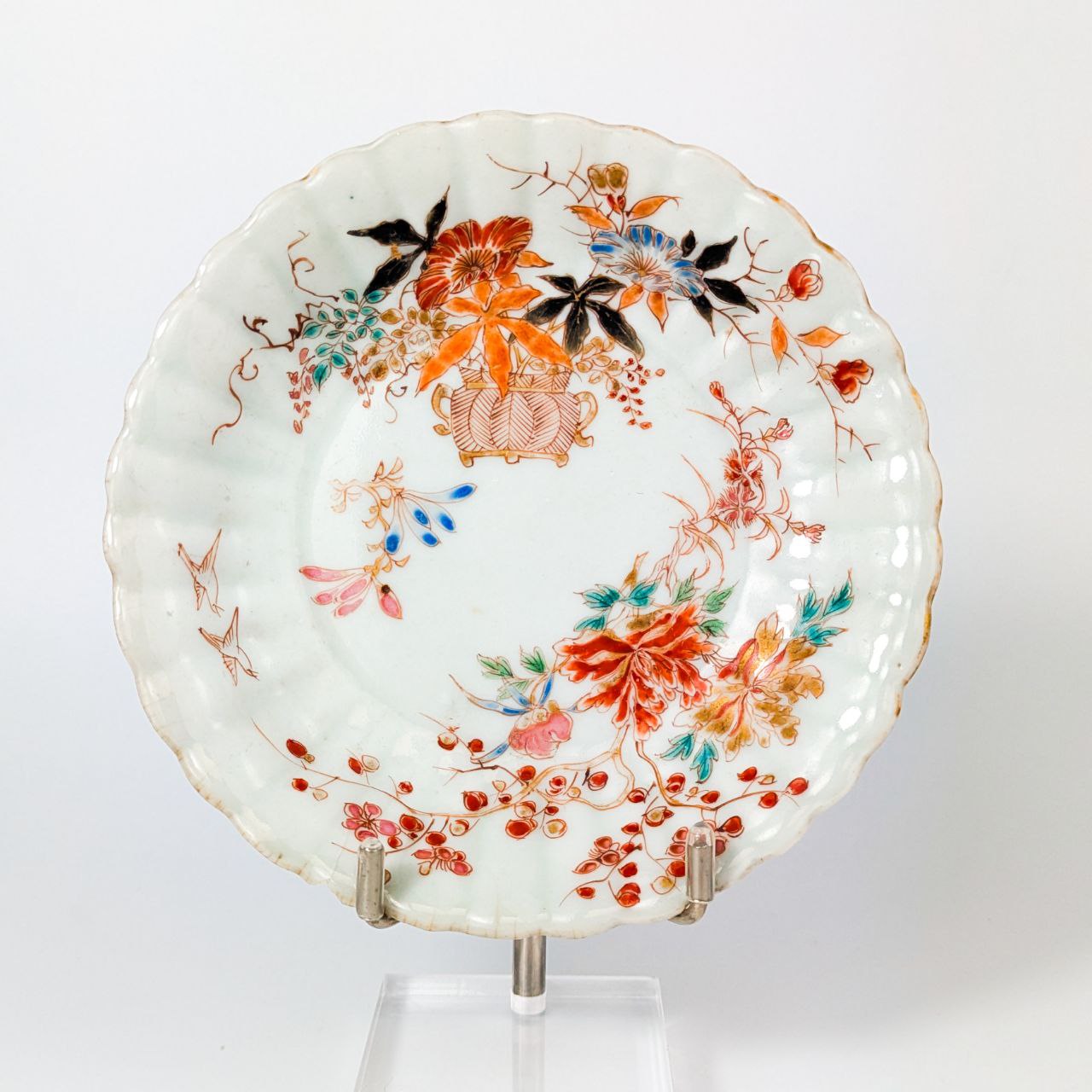Plato Japonés de Porcelana Periodo Meiji (1868-1911)
