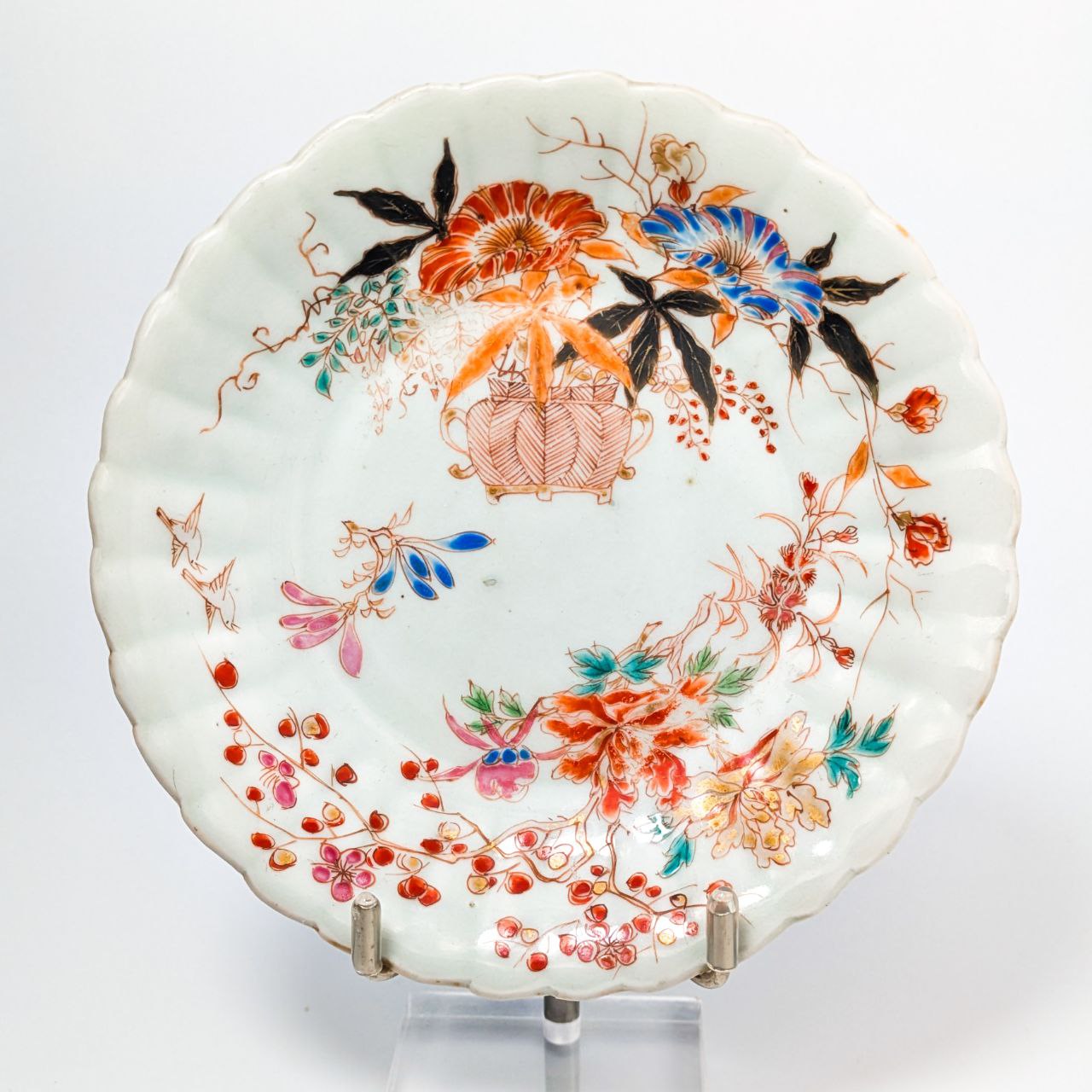 Plato Japonés de Porcelana Periodo Meiji (1868-1911)