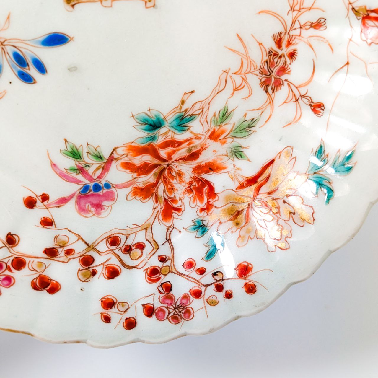 Plato Japonés de Porcelana Periodo Meiji (1868-1911)