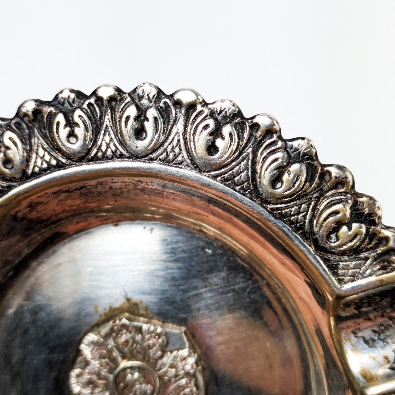 Cenicero Militar Bañado en Plata, Paises Bajos