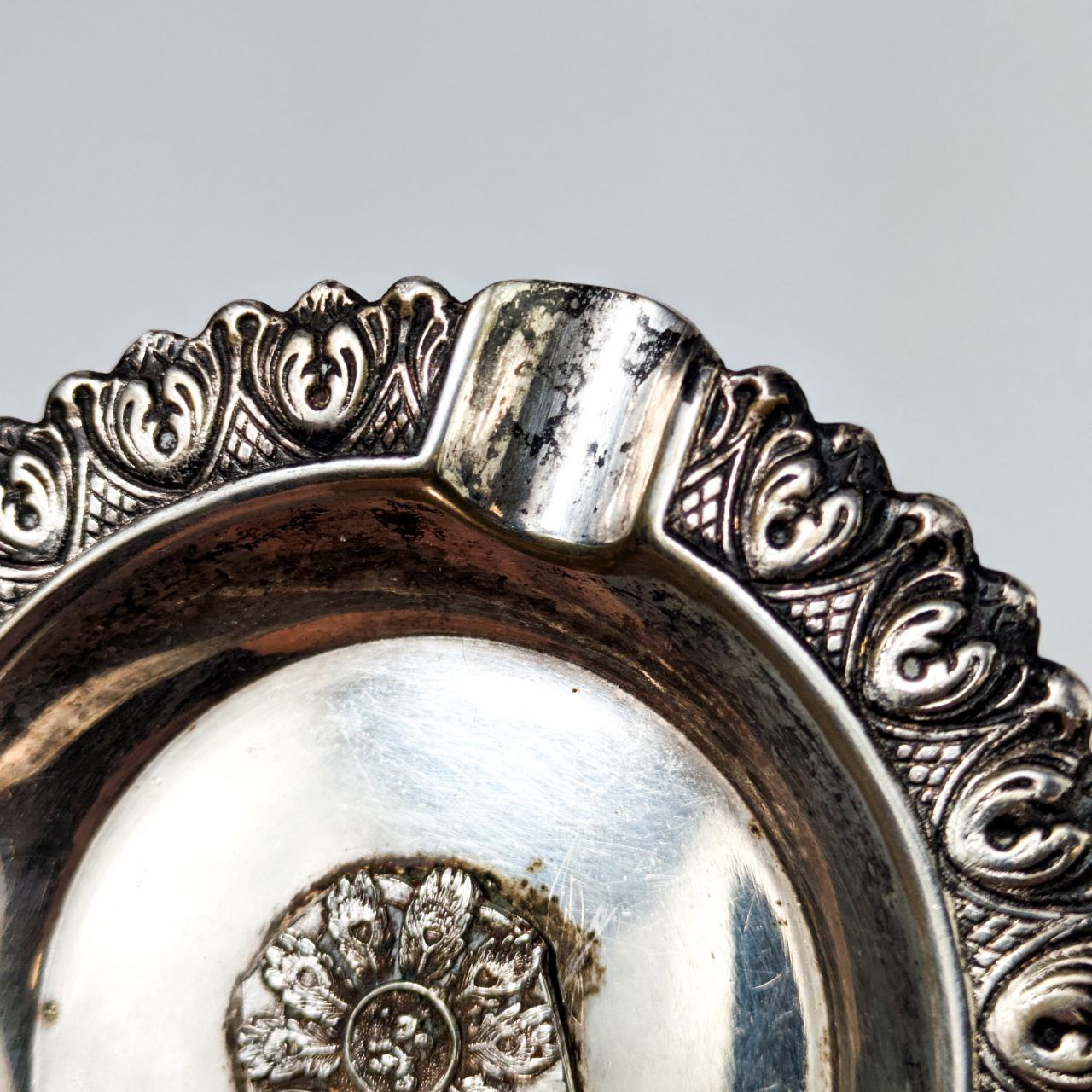 Cenicero Militar Bañado en Plata, Paises Bajos