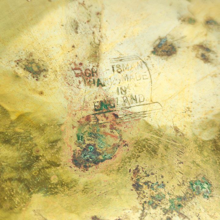 Macetero de bronce Victoriano de Garra de León, Inglaterra finales s.XIX