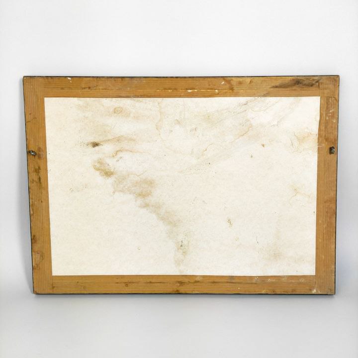 Pintura de paisaje urbano de Santorini, Grecia, Autor desconocido