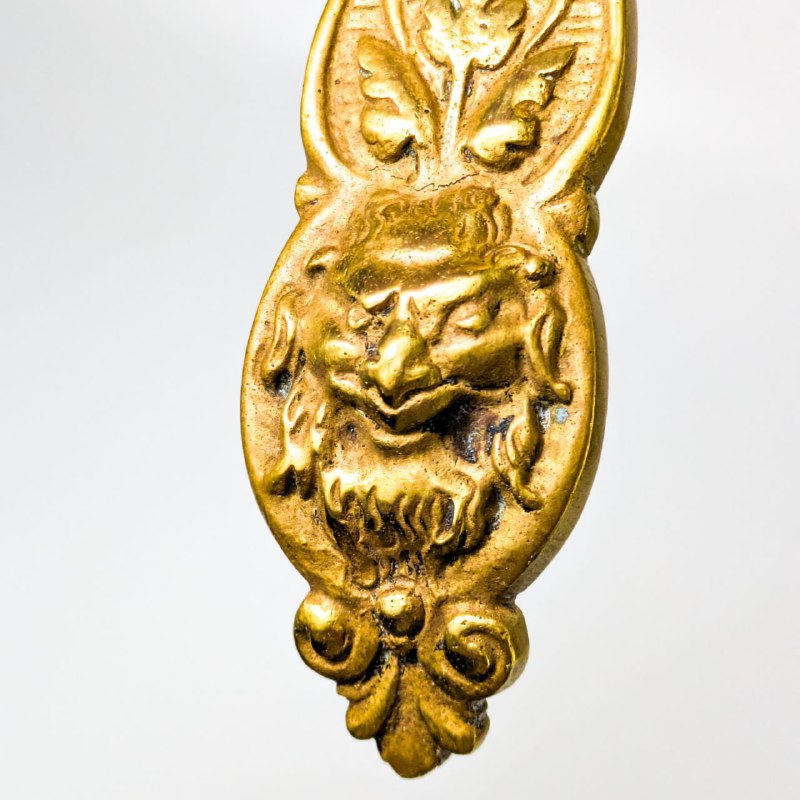 Palmatoria de bronce estilo Neorrococó Francesa c.1900