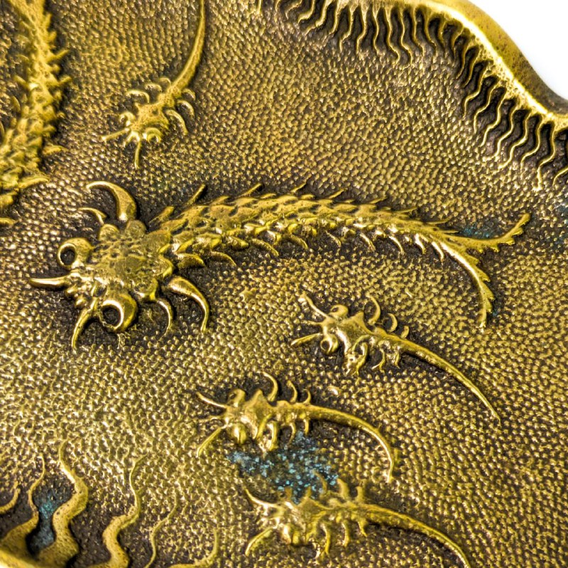 Pequeño Vaciabolsillos estilo oriental, art nouveau Francia c.1900