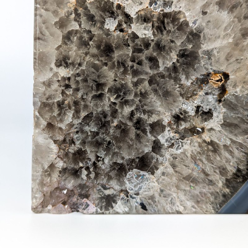 Sujetalibros de geóda de Ágata de Brasil