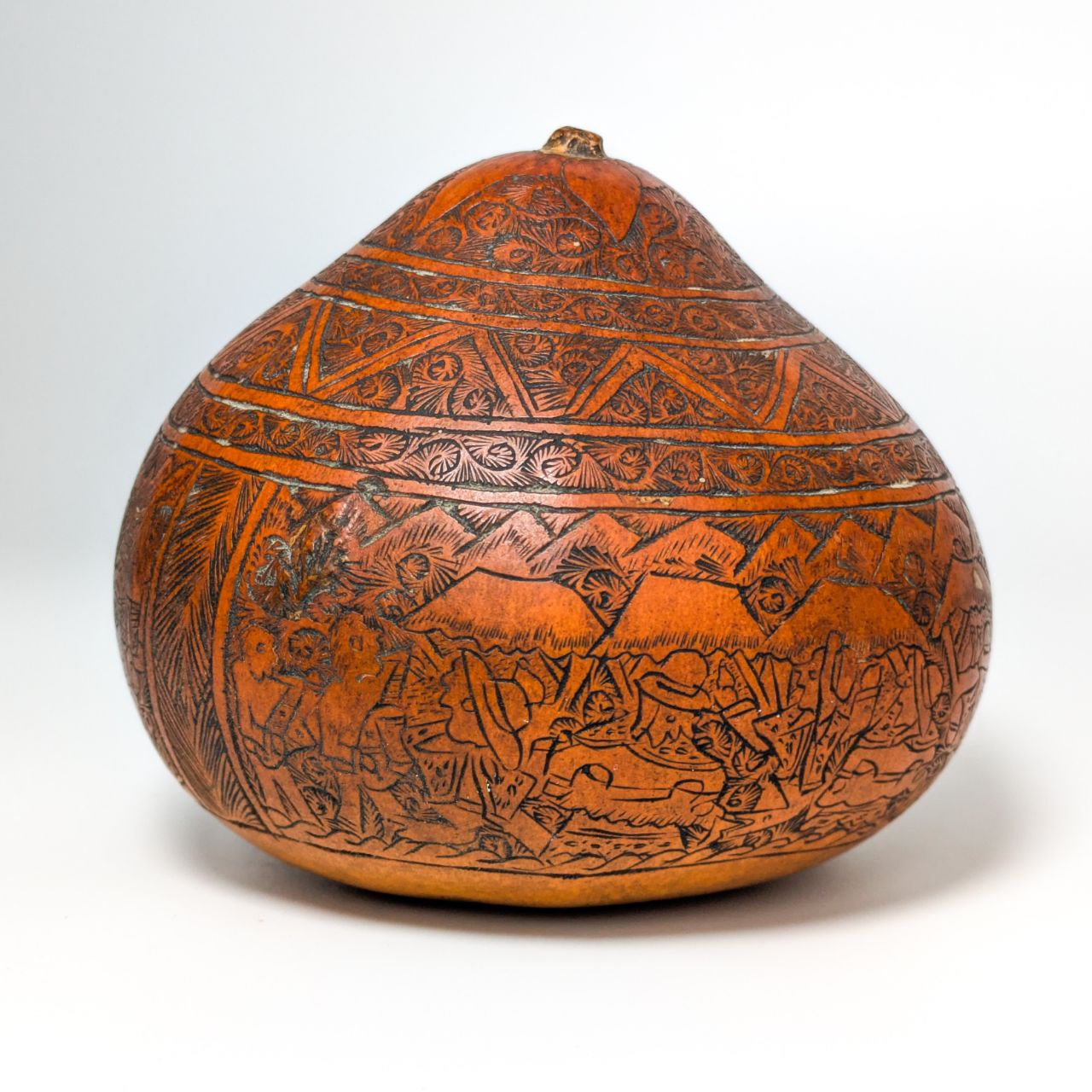 Mate Burilado, Perú c.1900