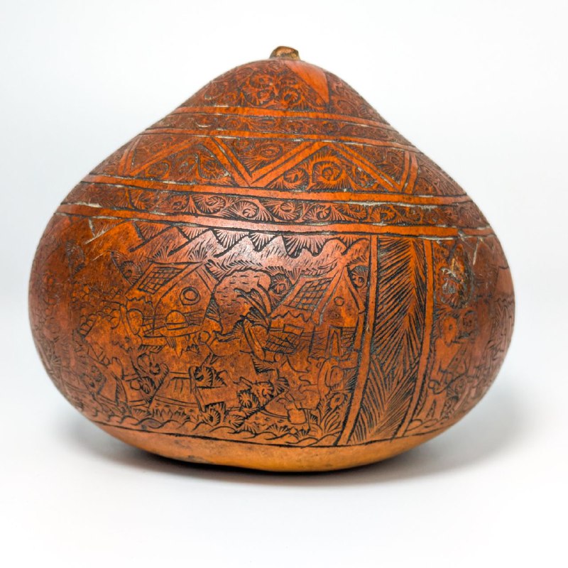 Mate Burilado, Perú c.1900