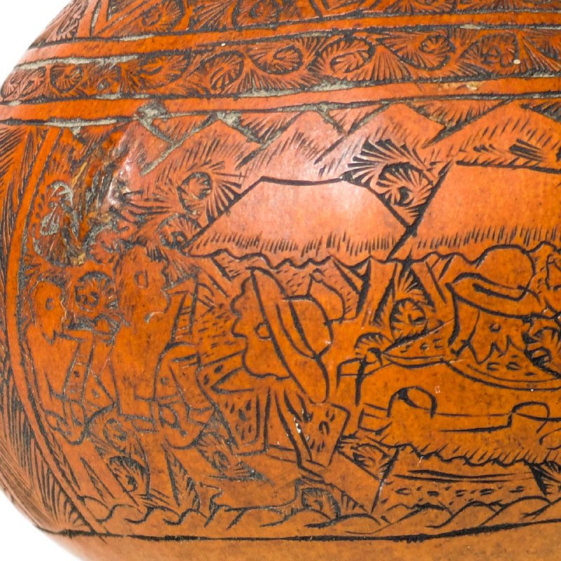 Mate Burilado, Perú c.1900