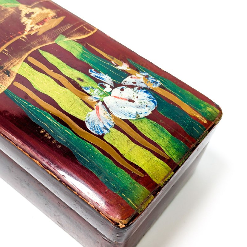 Caja de Laca Japonesa Periodo Meiji (1868-1911)