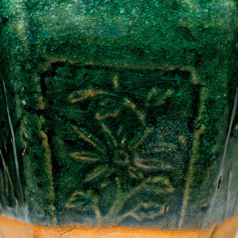 Pareja de Tarros de Jengibre de Shiwan, China c.1940