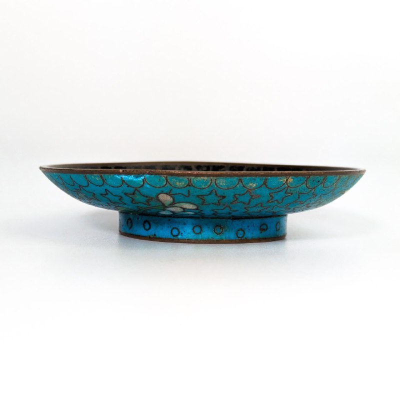 Platito Chino de Cloisonne periodo Primera República (1911-1949)