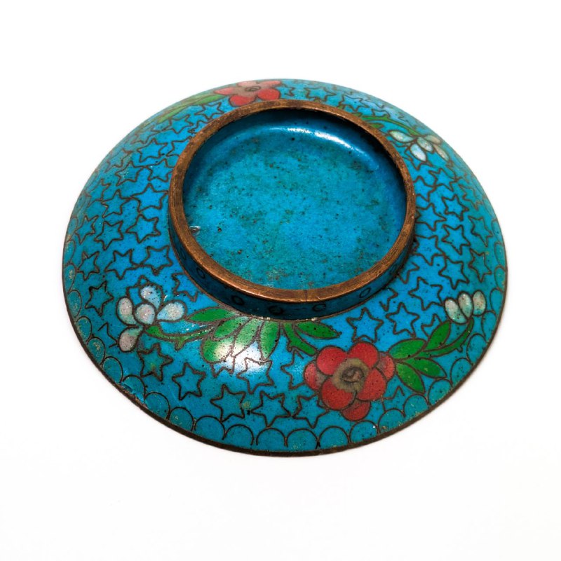 Platito Chino de Cloisonne periodo Primera República (1911-1949)