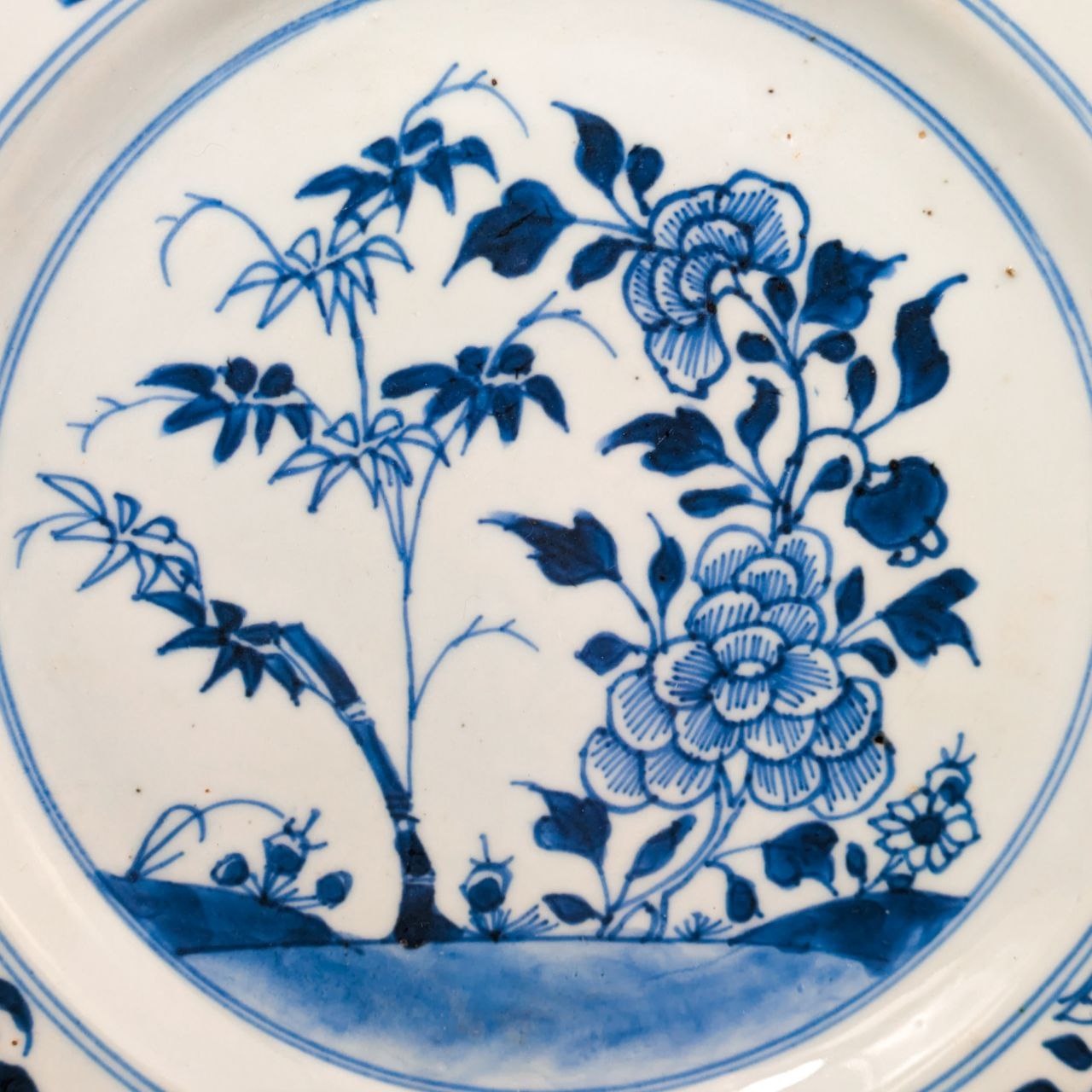 Plato Chino Dinastía Qing Periodo Qianlong (1735-1796)