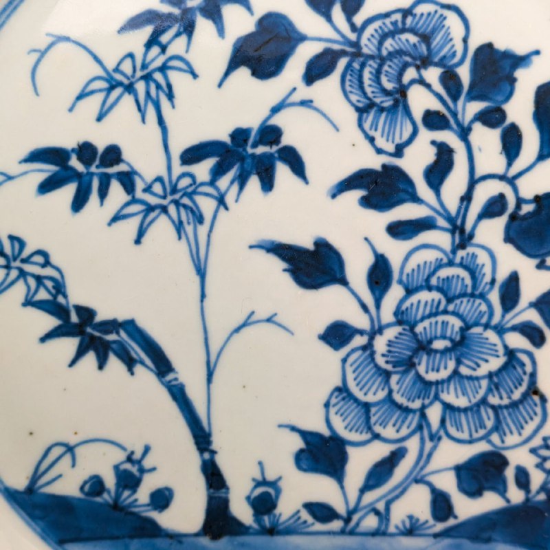 Plato Chino Dinastía Qing Periodo Qianlong (1735-1796)