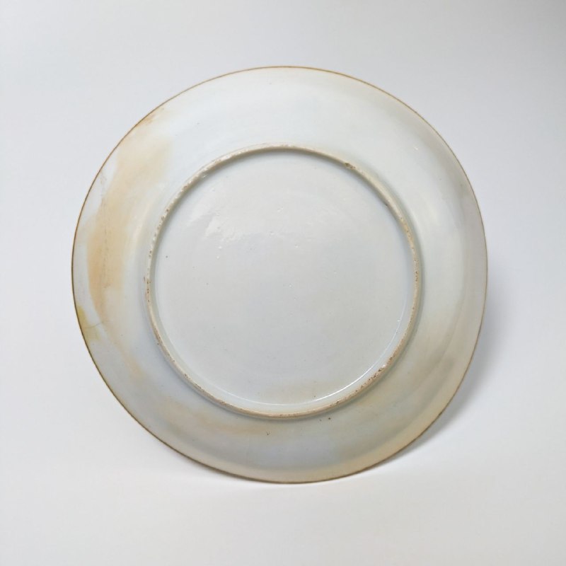 Plato Chino de Grisaille Periodo Qianlong (1736-1795)