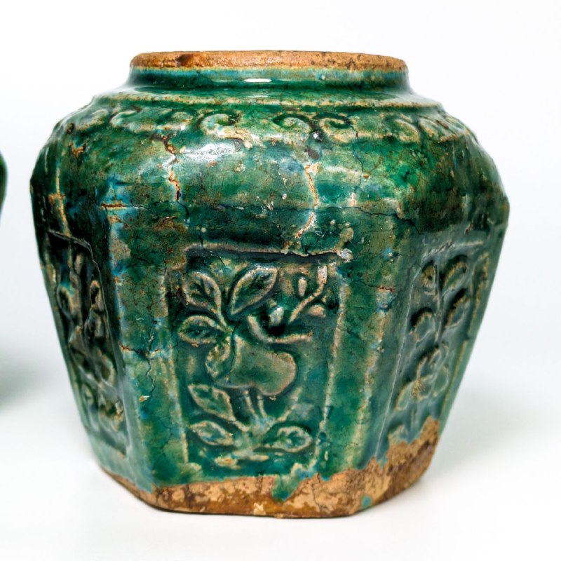 Pareja de Tarros de Jengibre de Shiwan, China c.1940