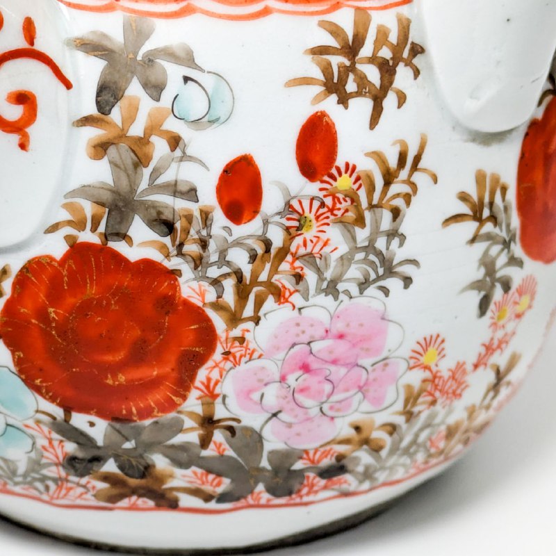 Tetera Japonesa de Kutani Periodo Meiji (1911-1949)