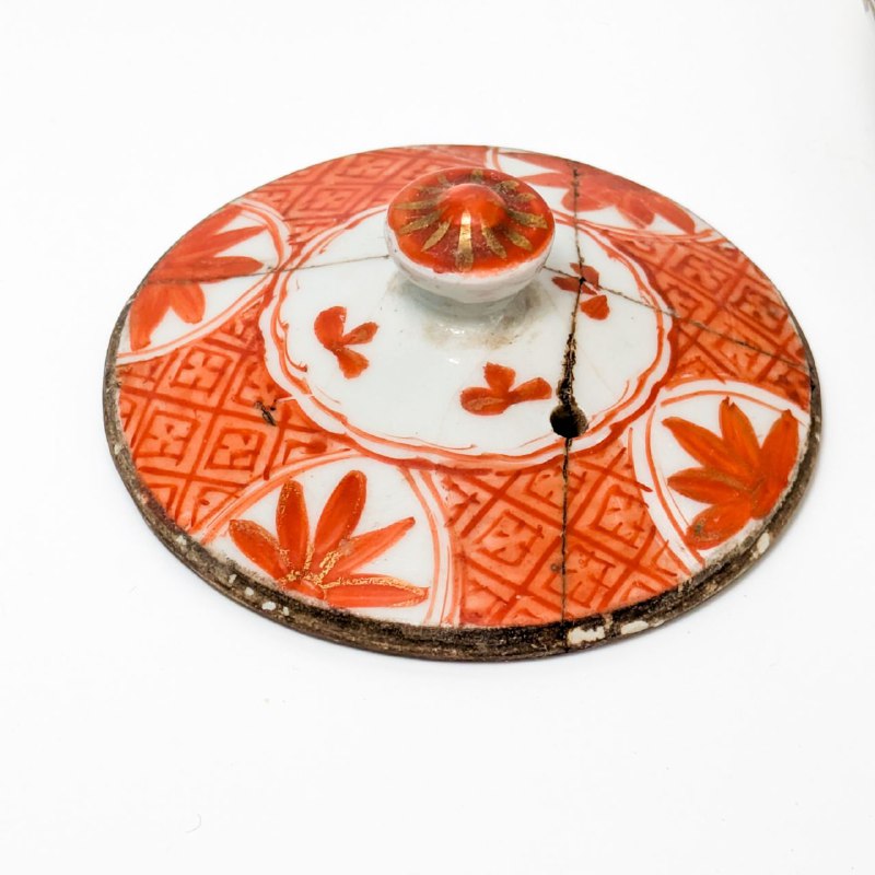 Tetera Japonesa de Kutani Periodo Meiji (1911-1949)