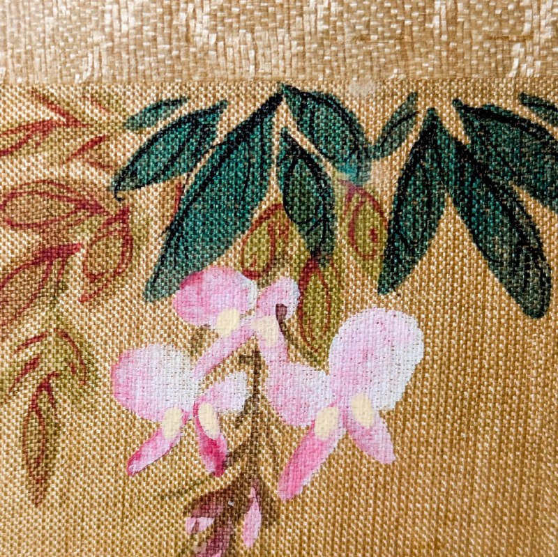 Pintura sobre Seda China principios del s.XX