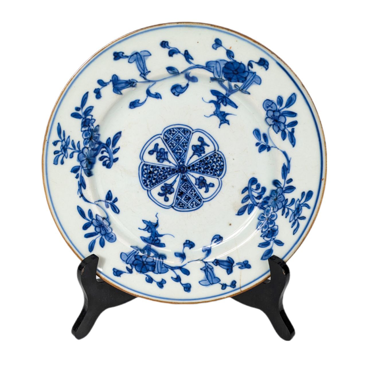 Plato Chino Compania de las Indias periodo Kangxi (1661-1722)