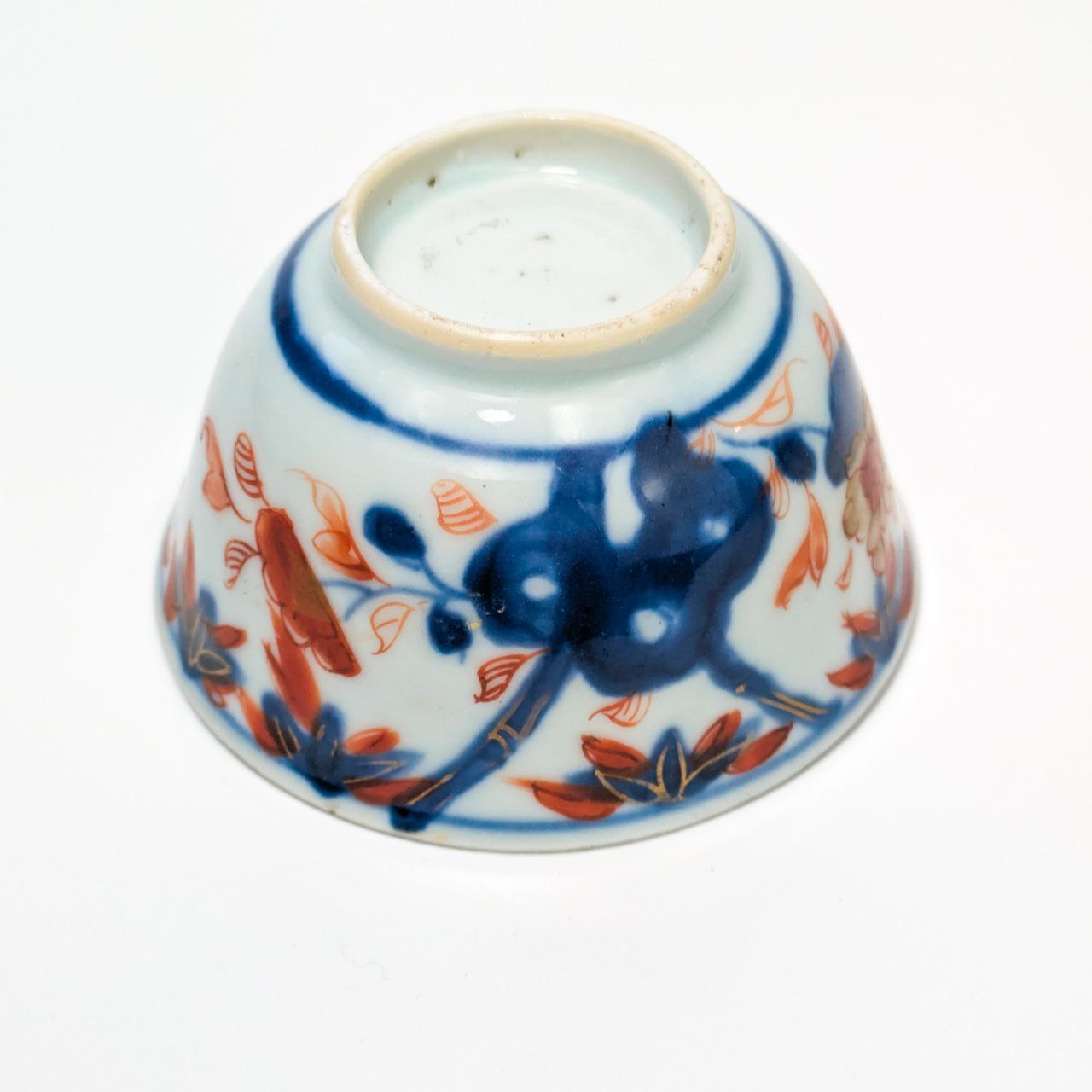 Plato con taza de té Chino Kangxi Imari (1661-1722)